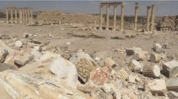 La ciudad de Palmira, antes y después del EI