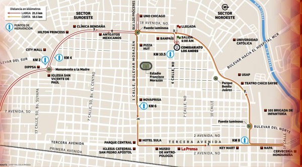Corren circuito a dos semanas de la Maratón Internacional LA PRENSA