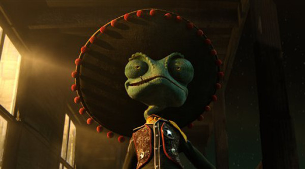 Johnny Depp y su 'Rango' llegan para arrasar taquilla
