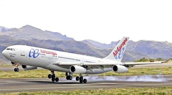 Vuelos de Air Europa llegarán y saldrán desde el Golosón