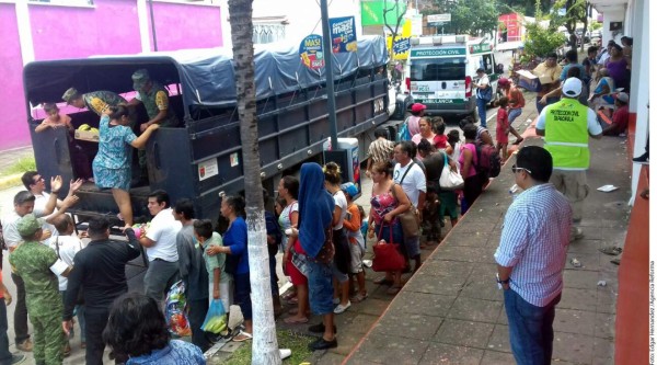 Así reaccionan los hondureños en México tras terremoto