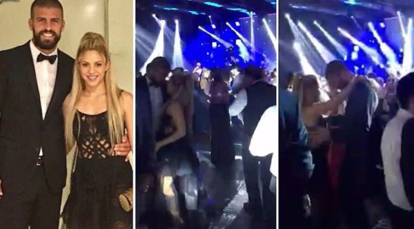 Video: El sensual baile de Shakira a Piqué en la boda de Messi