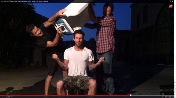 Famosos se retan a cubetazos fríos