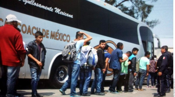 Rescatan a 22 migrantes hondureños en México