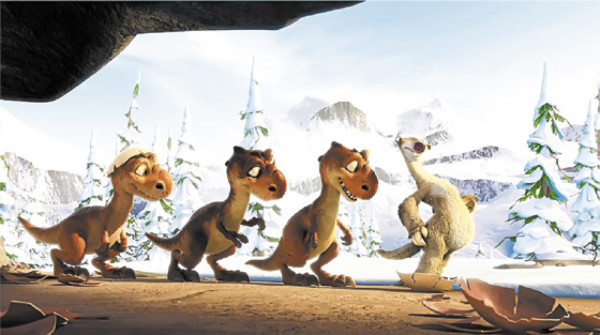 Risa bajo cero en 'Ice age 3”