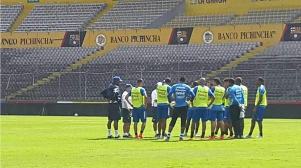 Honduras se reporta lista para el duelo ante Ecuador