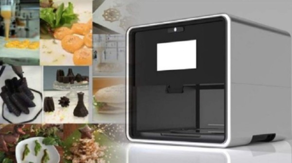 Las impresoras 3D ya imprimen comida