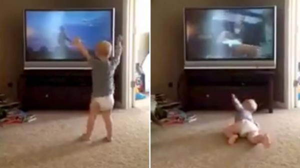 El bebé que entrena como Rocky Balboa es sensación en redes