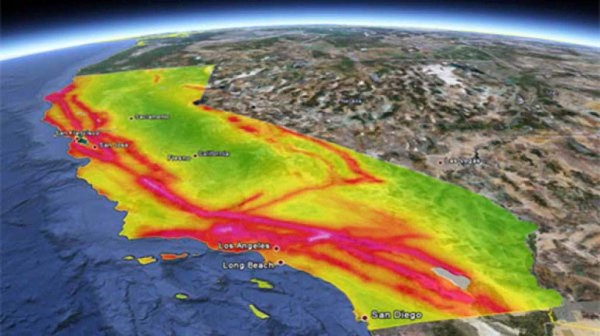 Alerta sobre un movimiento en la falla de San Andrés