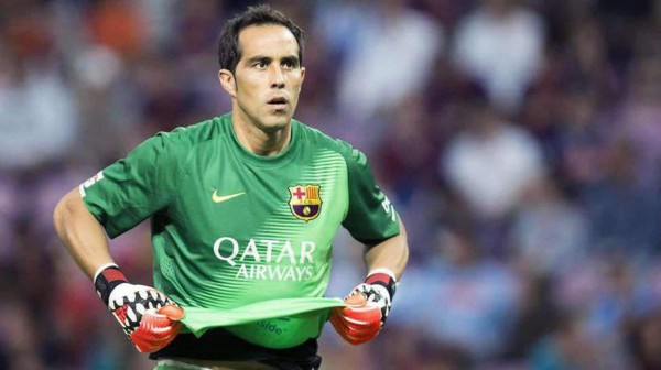 Claudio Bravo retorna al arco del Barcelona