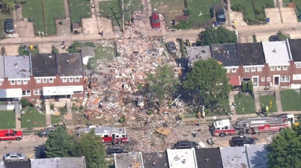 Gigantesca explosión en Baltimore deja un muerto y varios heridos