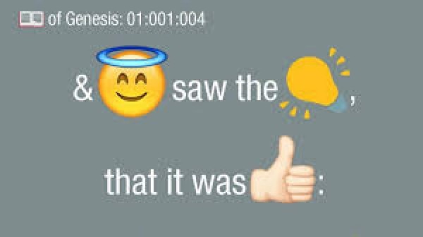 Publican la Biblia en emojis