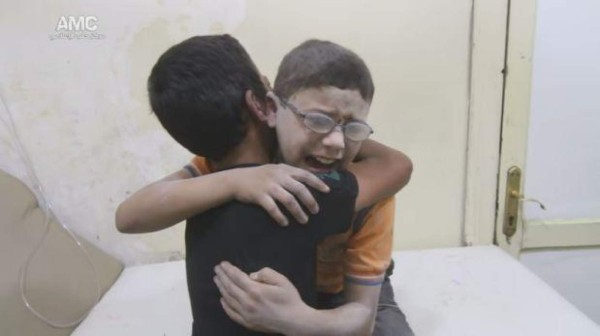 El rostro de las víctimas en Siria.