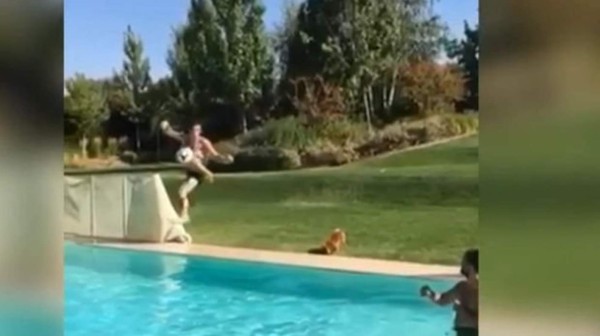 La espectacular tijera de Gareth Bale