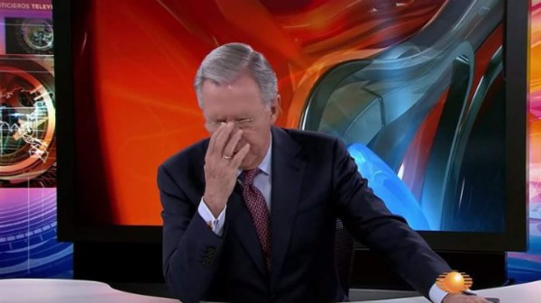 López Dóriga se enojó porque no le avisaron que estaba al aire