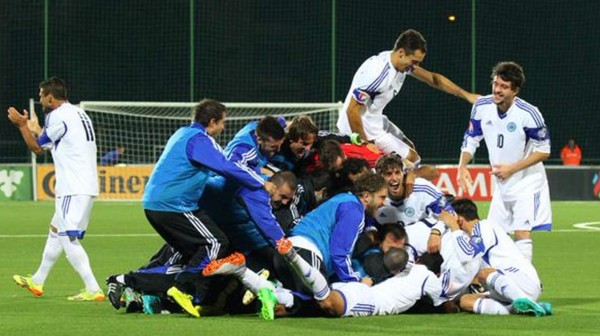 San Marino anotó 14 años después fuera de casa