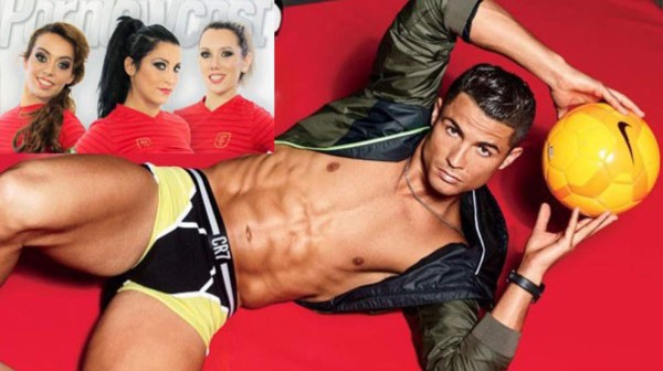 Crean película para adultos en honor a Cristiano Ronaldo