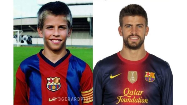 ¿Qué tanto han cambiado los futbolistas? Mirá cómo eran de niño