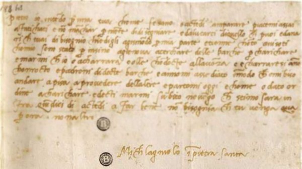 'Extorsionan' al Vaticano con carta de Miguel Ángel