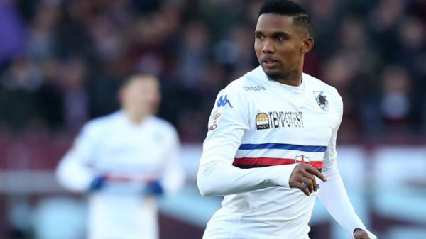 Samuel Eto'o podría salir de la Sampdoria&nbsp;