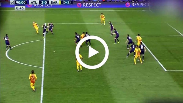 VIDEO: El penal no pitado al Barcelona ante Atlético