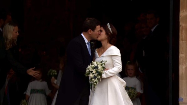 Boda Real: La princesa Eugenia de York le dio el 'sí' al empresario Jack Brooksbank