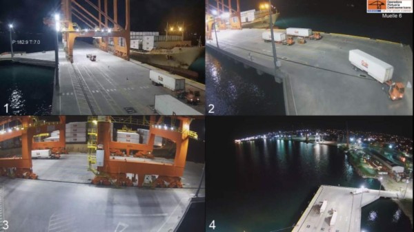 Barco con hospitales llega a muelle de Puerto Cortés