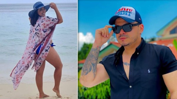 ¿Regresó con su exnovio? Milagros Flores se escapa a Roatán