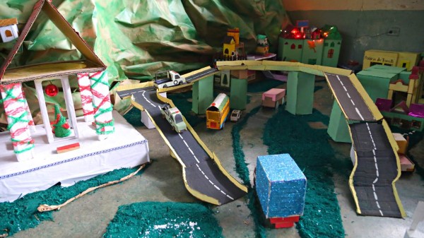 Privados de libertad construyen nacimiento en San Pedro Sula