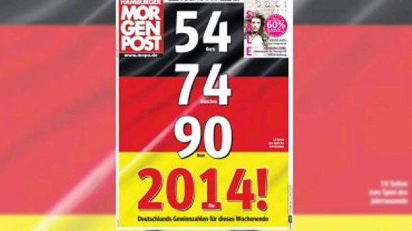 Diarios alemanes calientan la final del Mundial contra Argentina