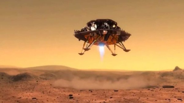 China aterriza con éxito su rover en la superficie de Marte