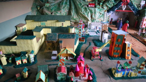 Privados de libertad construyen nacimiento en San Pedro Sula