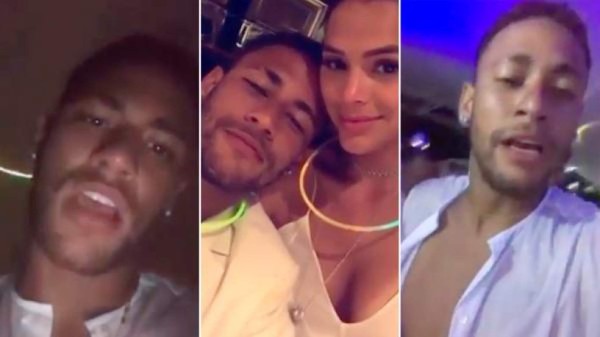 Alcohol, mujeres y exnovia: Así recibió Neymar el 2017