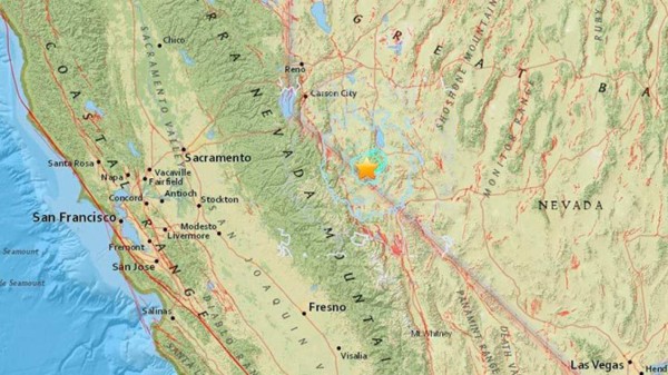 Dos terremotos estremecen California y Nevada