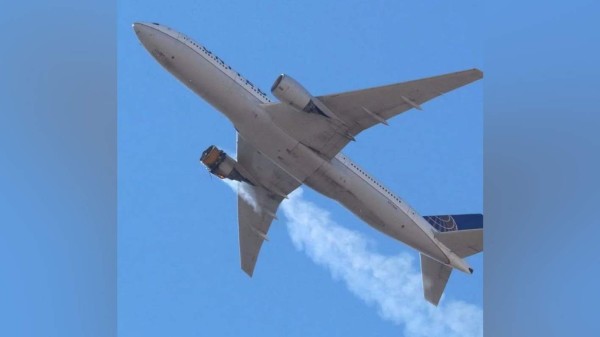United Airlines retira de servicio 24 aviones Boeing 777 después del incidente en Denver, Estados Unidos&nbsp;&nbsp;