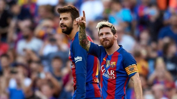 La Liga denuncia insultos a Messi y Piqué en el Bernabéu
