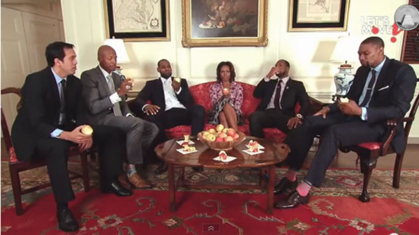 Vídeo: Michelle Obama impulsa campaña para promover la comida saludable