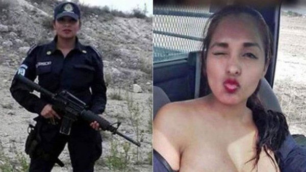 Suspenden a una policía en México por desnudarse
