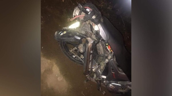Rastra mata a conductor de motocicleta en la zona atlántica de Honduras