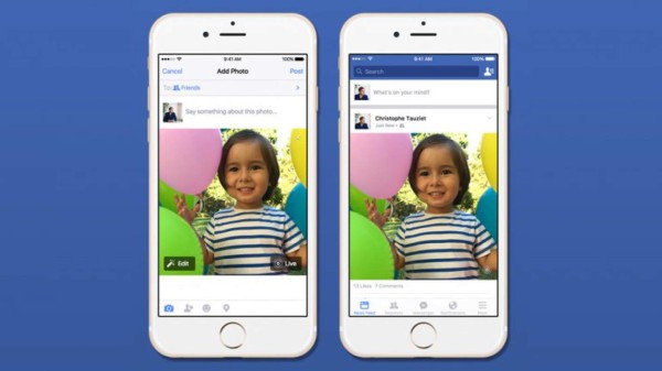 Convierte tus fotos de Facebook en video con 'Live Photos”