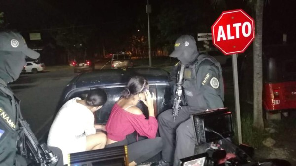 FNAMP reporta la captura de pandilleras que extorsionaban en San Pedro Sula y La Lima