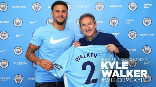 Kyle Walker se convierte en el defensa más caro de la historia