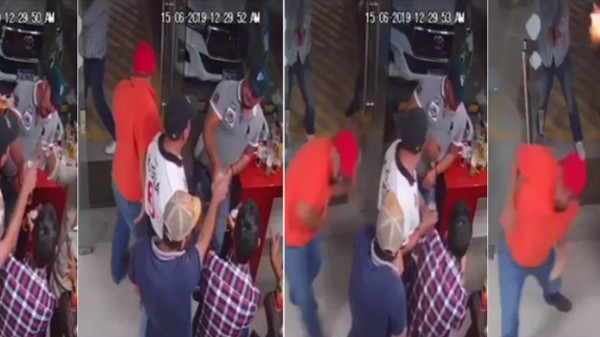 Video: Sicarios ultiman a hombre dentro de gasolinera en Copán