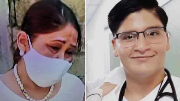 'Mi hijo murió por no recibir un cupo en el IHSS', dijo la madre del médico Yasser Cuellar