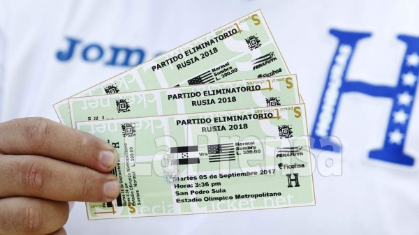 Se agotaron los boletos en Tegucigalpa para el Honduras - EUA