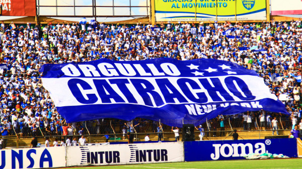 La afición hondureña, puro corazón