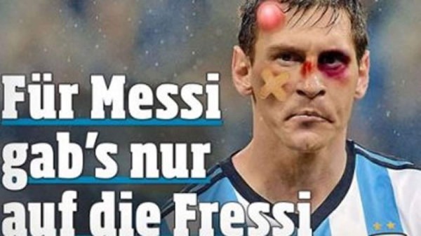 Diarios alemanes calientan la final del Mundial contra Argentina