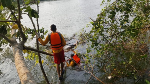 Recuperan cadáver de aguas del río Humuya