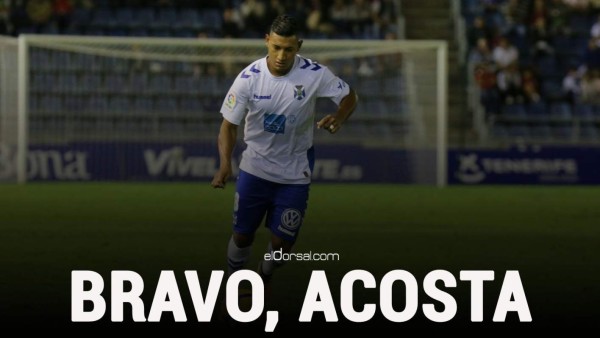 Hondureño Bryan Acosta se lleva los elogios en el Tenerife
