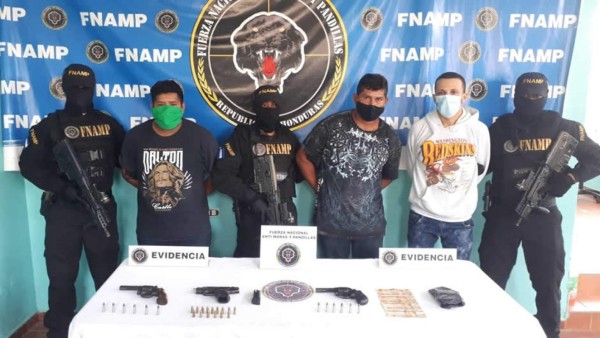 La Ceiba: Detienen a supuestos integrantes de la banda El Chanchito por extorsión